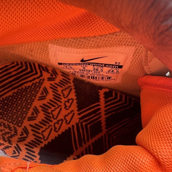 Nike Dunk Sky Hi Hidden Wedge Sneaker Black History Month 586581-200 Women’s 7.5 - Picture 10 of 10